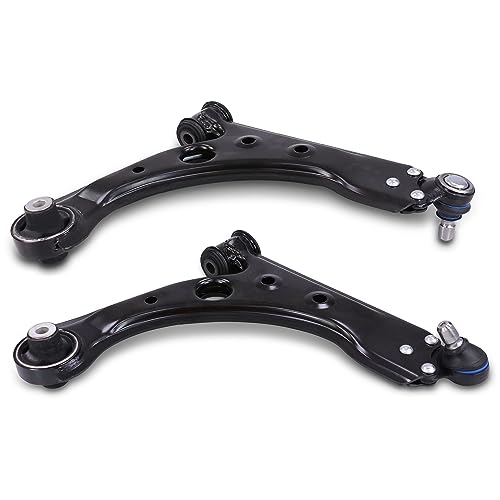 ATEC Germany 2x Brazo de control con rótula delantera compatible con FIAT STILO Multi Wagon (192_), BRAVO Van (198_), BRAVO II (198_), STILO (192_), STILO VAN (192_), LANCIA DELTA III (844_)