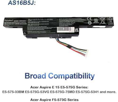 Batterie AS16B5J résolvant les coupures de votre Acer Aspire E5 - 7