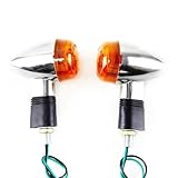 YZXOOP Señal Giro Moto Intermitentes Para Motocicleta Para Yamaha XV 125, 250, 400, 500, 535, 750, 1000, 1100, XV125, XV250, XV400, XV500 Intermitentes Indicadores Indicador