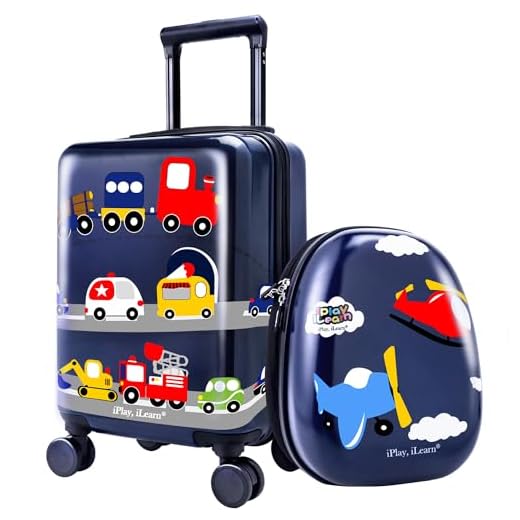 Best luggage brands kids Airplane-Themed Kids' Carry-On Luggage