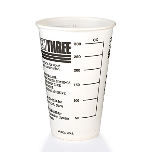 Vasos graduados de papel System Three 12 oz miniatura 3