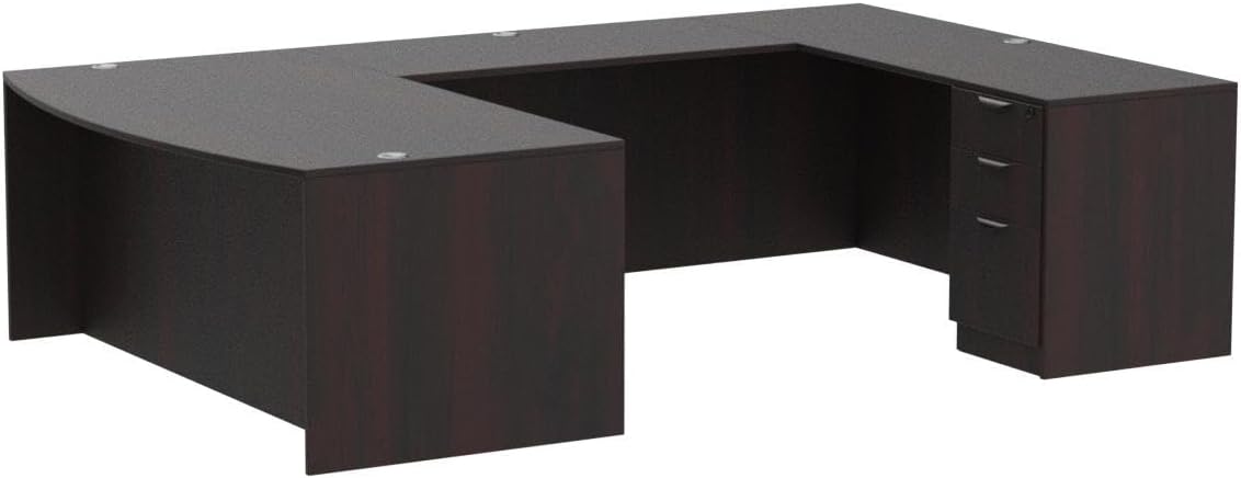 4pc U Shape Modern Executive Office Desk, OT-SUL-U3