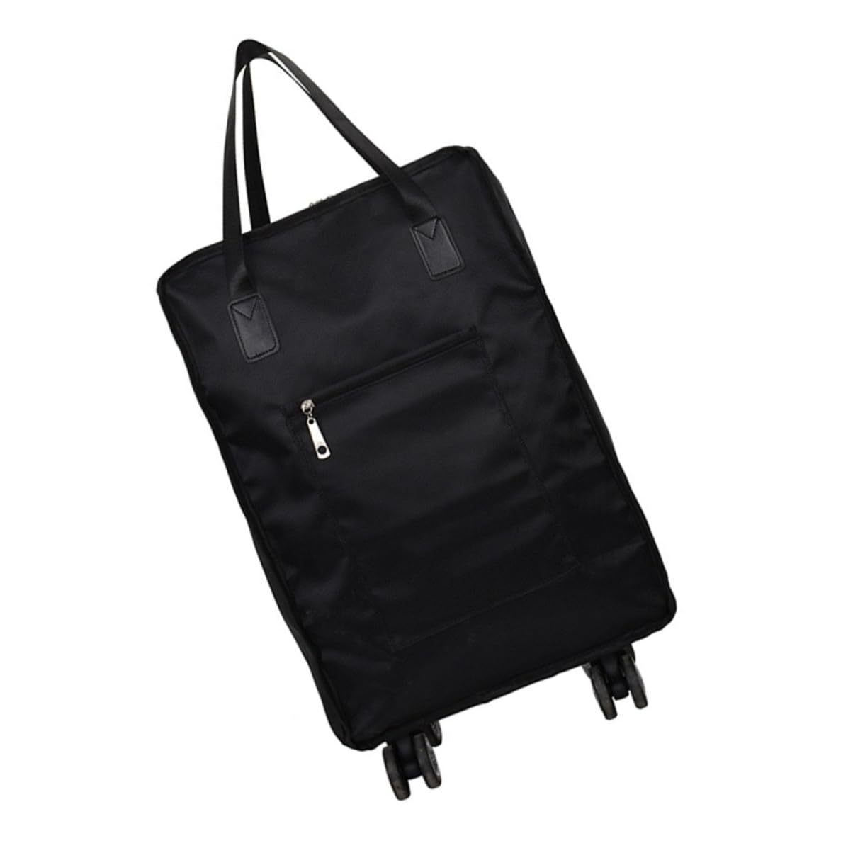 Bolsa de Viaje de Gran Capacidad Diseño Liviano y Tela Oxford, Maleta Portátil Adecuada para Equipajes de Viaje en Color Negro