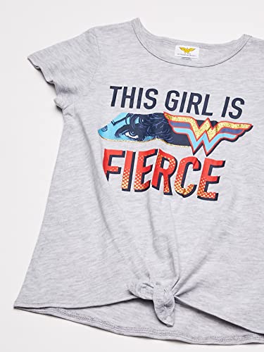 Dc Comics Wonder Woman Toddler Girls 4 Piece Mix N' Match Shorts & Legging Set 5T Blue/Gray #TOP2