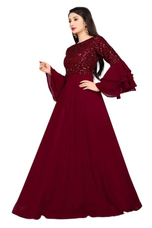 A Kurti Where The Front is Shorter Than The Back. This Modern Design adds a Touch of Contemporary Flair to-image-43