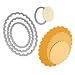 Sizzix Framelits Die Set 4/PK - Ovals, Scallop