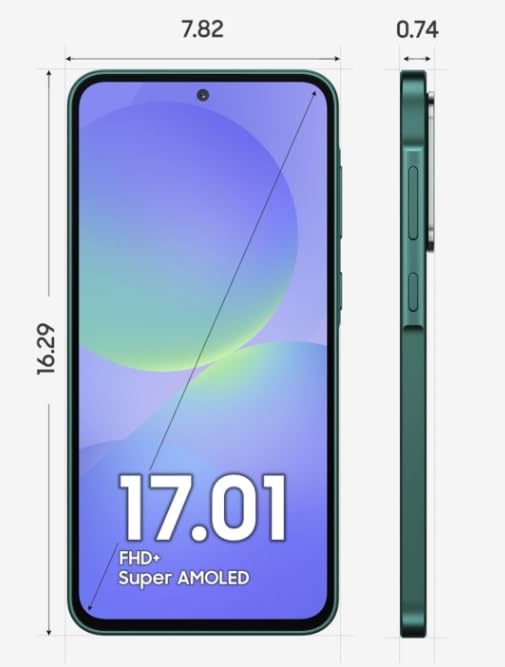 Image of Samsung A36 5G (Dark Green, 128 GB) (8 GB RAM)