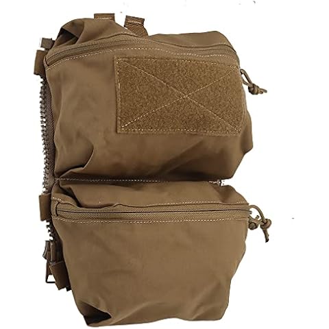 Panel Trasero táctico WarmHeartting con Bolsa Doble de Bolsillo GP Cover