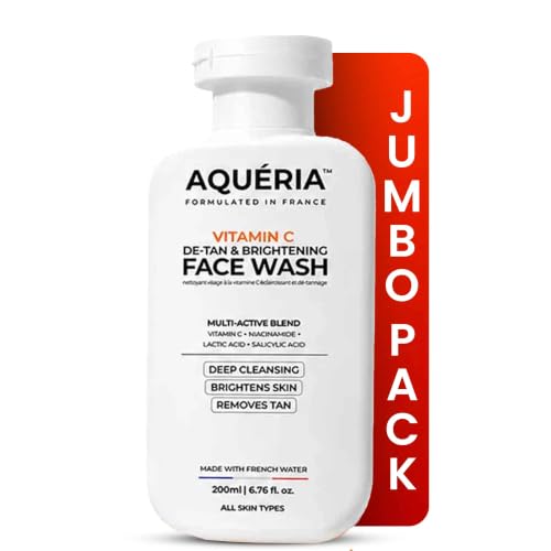 Aqueria Jumbo 200ml Face Wash For De-Tan & Brightening Vitamin C thumbnail 11