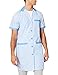 MISEMIYA Batas Laboratorios Túnica de enfermería Uniformes Sanitarios, Azul (Celestes 4), ((Tamaño:M) para Mujer