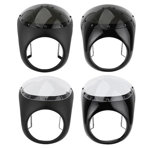 Déflecteur de carénage phare 7 pouces pour moto custom
