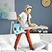 WINZZ EGM100 30 Inches Real Kids Electric Guitar with Beginner Kit, Right Handed (Light Blue)