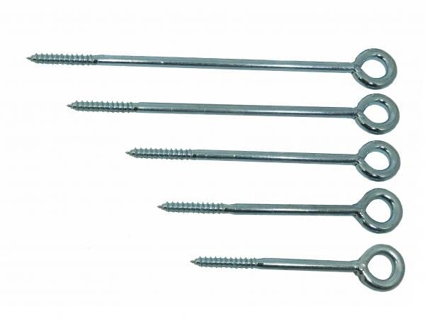 Gerüstösen Ringschraube Gerüstbauschraube Ankerbefestigung verzinkt 8 Längen Gerüstösen Größe 12 x 230 mm