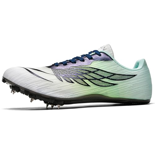 Chaussures d'athlétisme à 8 clous mixtes pour le sprint et la course