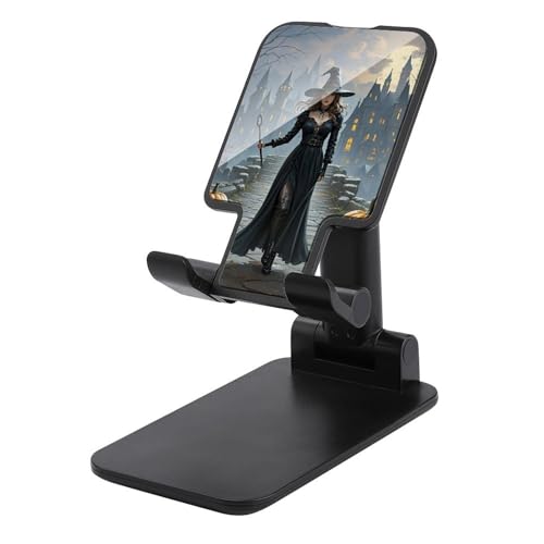 Support de téléphone portable pliable et réglable en hauteur coloris noir universel