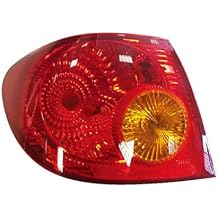 Compatible with 03-04 Corolla Outer Taillight Taillamp Rear Tail Light Lamp with Bulb Left Side