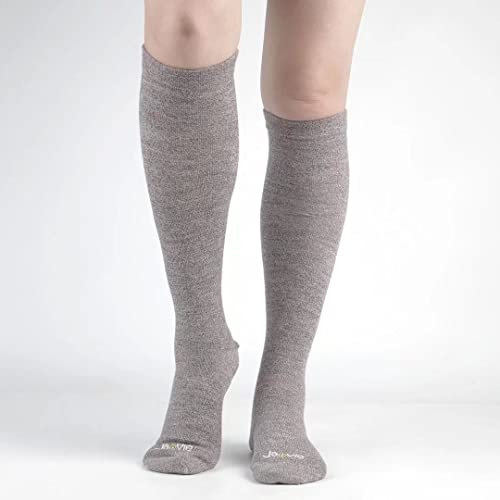 Image of ja vie 80% Merino Wool Ultra Soft 15-20mmHg Graduated Compression Socks for Women & Men