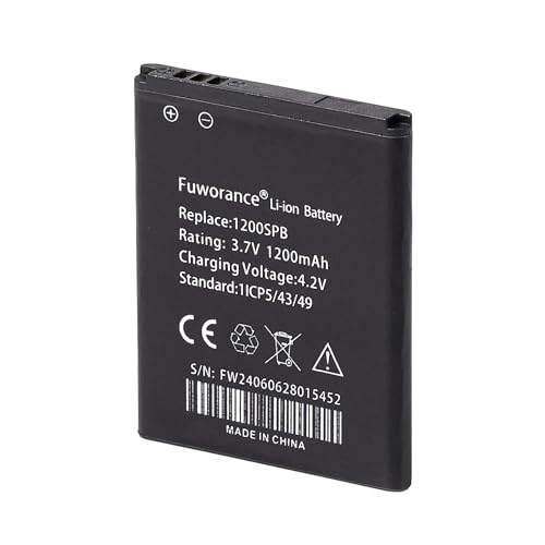 Fuworance Ersatz-Akku für Texas Instruments TI-84 CE, TI-84 Plus CE, TI-Nspire CX II Color, TI-Nspire CX II CAS, 3.7L1200SPB, P11P35-11-N01, 1200 mAh/4,44 Wh Grafikrechnerakku