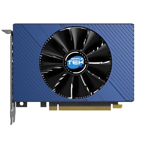 Carte graphique GDDR6 6 Go SIMPLETEK low profile avec 3 DisplayPort et 1 HDMI PCIe