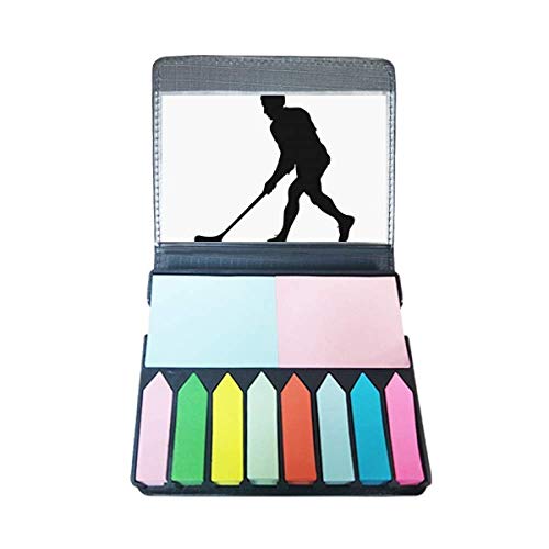 Marque-page auto-adhésif sport hockey course à pied éducation physique couleur