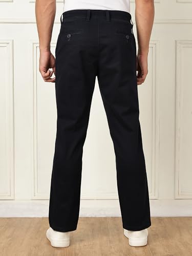 Image of Thomas Scott Men's | Solid | Regular Fit | Premiun Cotton | 4 Pocket | Formal wear Trouser | Casual Chino | Pants for Men