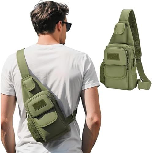 Mochila tipo bandolera para viaje y camping miniatura 2