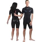 Phantom Aquatics 2.5mm Marine Men's Shorty Wetsuit - Blue, Medium - Image 3