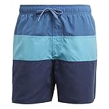 Material resistente al cloro adidas Color Block Swim Shorts Bañador, Hombre, Multicolor (Real Blue/Collegiate Royal), XS