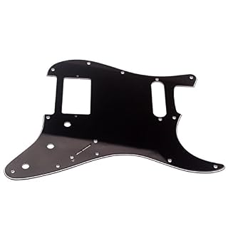 ROSENICE Pickguard pour guitare Stratocaster HS Single Humbucker 3 plis - Les Beatles, Paul McCartney, John Lennon, RIngo Starr, George Harrison ROSENICE Pickguard pour guitare Stratocaster HS Single Humbucker 3 plis – Image 2