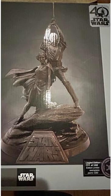スター ウォーズ40周年記念スタチュー ルーク＆レイ ア 限定1250 新品