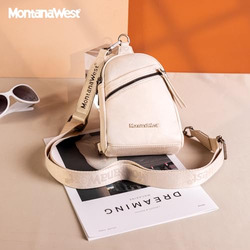 Image of Montana West Small Crossbody Sling Bag for Women Cute Cross Body Fanny Pack Purse