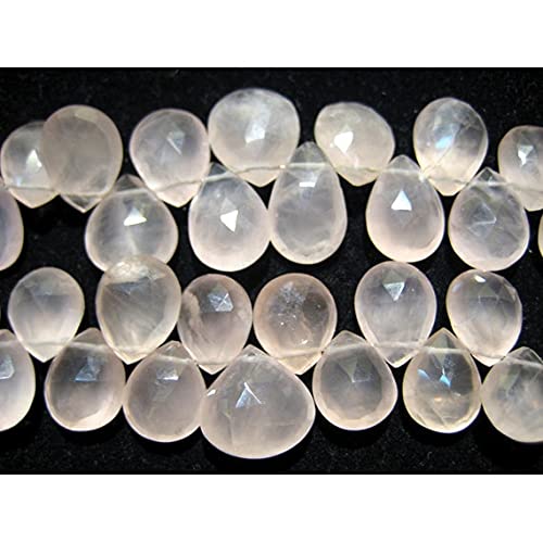 Quartz rose LKBEADS perles poire contre les défauts de création