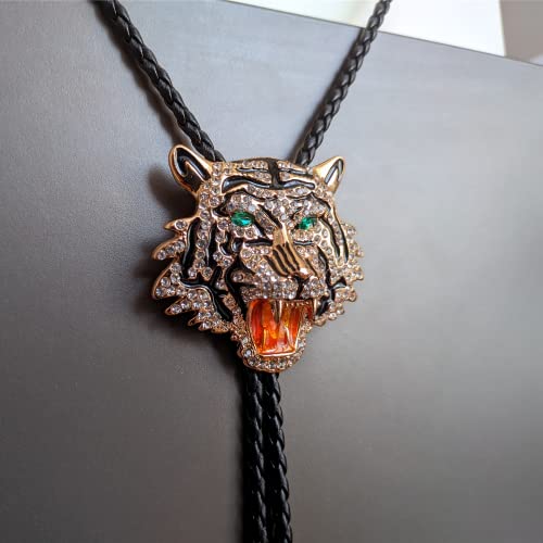 Image of Animal & Plant Bola Tie Bolo Tie Wedding Necklace for Men Women Groomsmen Western Cowboy Necktie