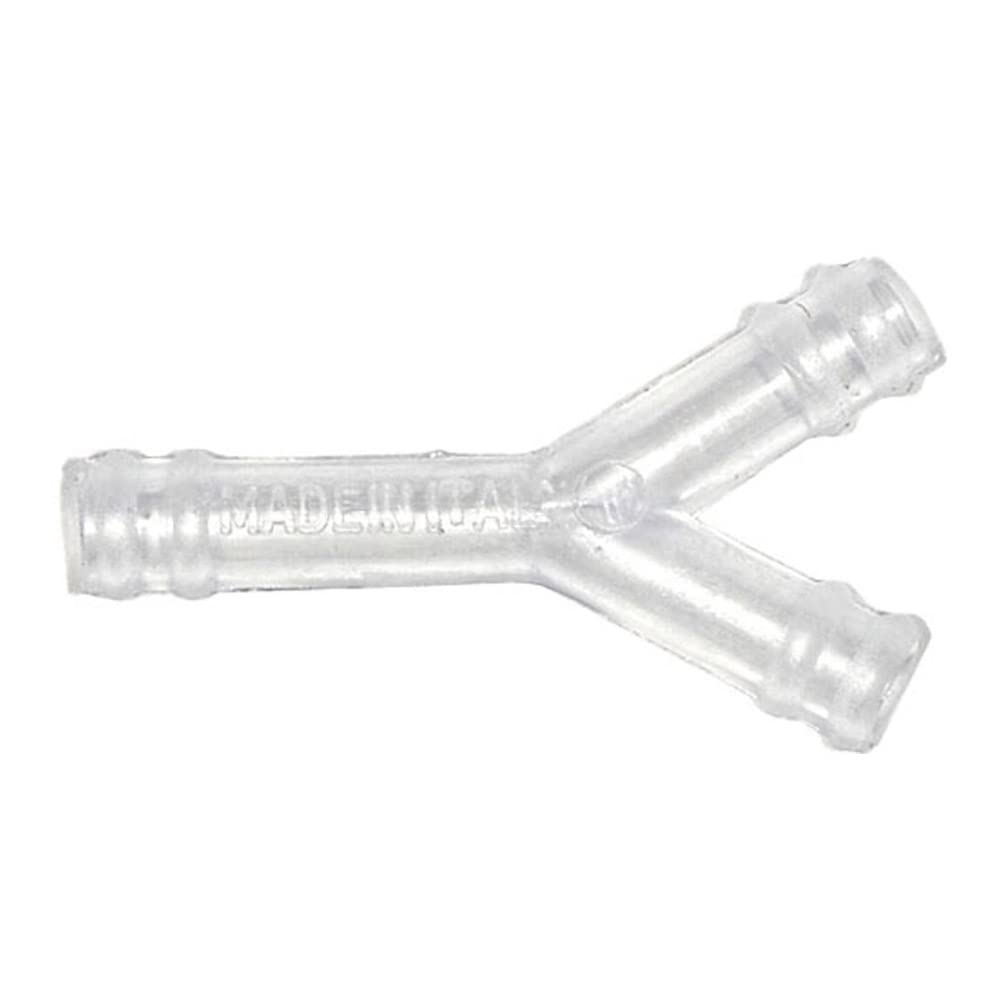 Kartell 222555 Polypropylene Y-Shaped Tubing Connector for 6mm Tubing ID (Case of 100)
