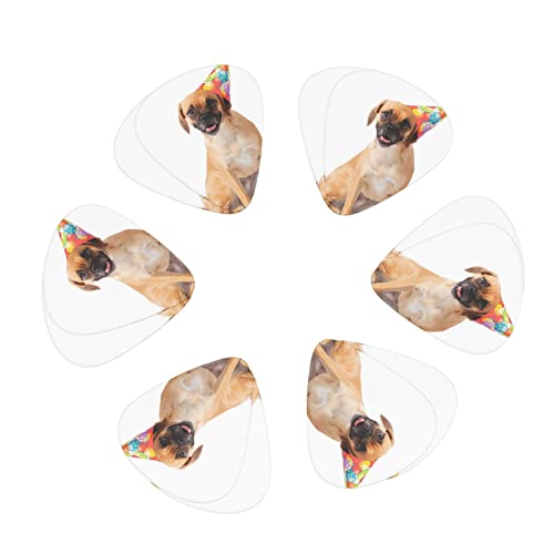 Funny Dog Médiators en celluloïd coloré de 3 épaisseurs différentes pour basse, amateurs de musique, joueurs de guitare, guitares électriques et acoustiques avec 0,46 mm, 0,71 mm, 0,96 mm - Les Beatles, Paul McCartney, John Lennon, RIngo Starr, George Harrison Funny Dog Médiators en celluloïd coloré de 3 épaisseurs différentes pour basse, amateurs de musique, joueurs de guitare, guitares électriques et acoustiques avec 0,46 mm, 0,71 mm, 0,96 mm – Image 3