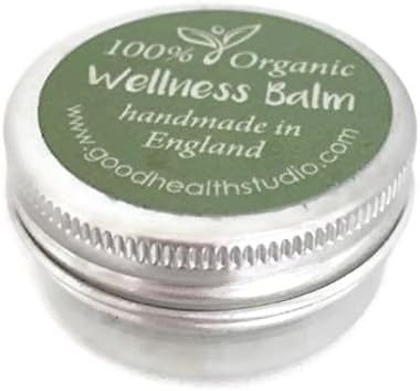 100% Organic Wellness Balm, for Adults & Kids, for him, for her. Hand Blended by an Aromatherapist in Wiltshire, NO Nasties, Recyclable, Secure Screw Top.