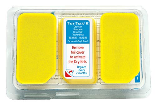 Dry-Brik® II Desiccant Blocks - 12 Blocks (4 Packs of 3 Blocks)| Replacement Moisture Absorbing Block for the Global II and Zephyr by Dry & Store | Hearing Device Dehumidifiers - Thumbnail 2