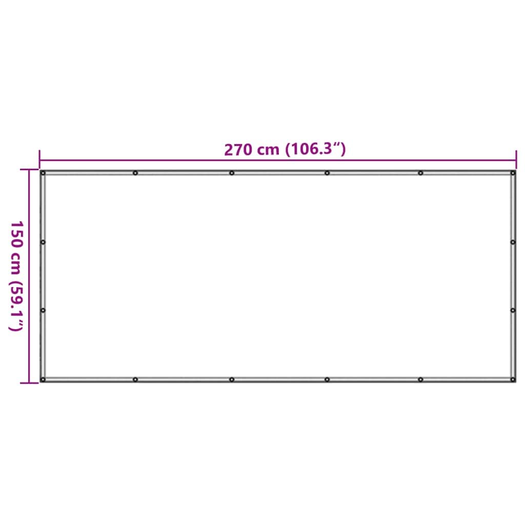 Rete per rimorchio in HDPE, 1,5 x 2,7 m, nera, rete di sicurezza per carichi a maglia fine con corda in gomma da 6 mm, resistente ai raggi UV e alle intemperie, per rimorchi, pick-up, portapacchi