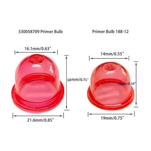 Manguera de combustible flexible y resistente de 4 pies para soplador 7