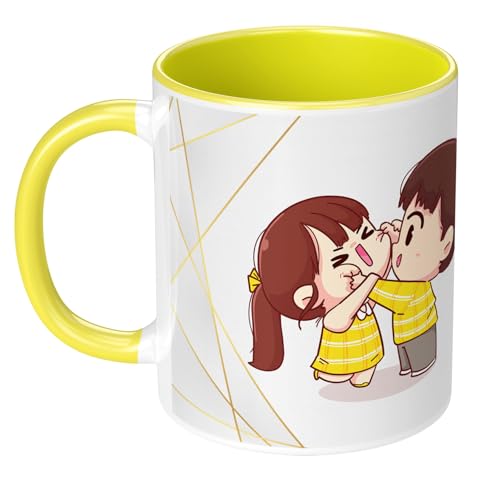 Image of Raksha Bandhan Gifts Printed Mug with Keychain Best Rakhi Combo Gift Set for Brother Rakshabandhan Return Gifts for Sister White 350ml Coffee Mug(Pack of 5) Combo Set(RMCKRCG912)