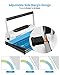 MAKEASY Coil Spiral Binding Machine 4:1 pitch - Manual Hole Punch - Electric Coil Inserter - Adjustable Side Margin - for Letter Size/A4/A5, Comes with 1 Box 5/16'' Plastic Coil Binding Spines & Plier