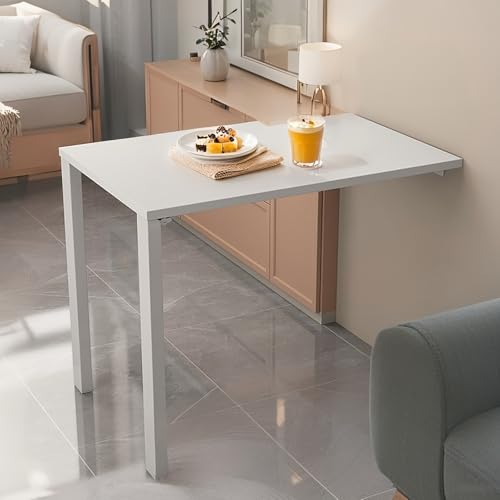 Mesa plegable de comedor para ganar espacio en cocinas y zonas de estudio LWX 7
