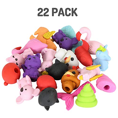 Reviews for Mr. Pen Animal Topper Erasers, 22 Pack, 8 Pack Take Apart