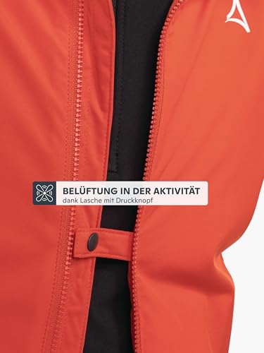Schöffel Herren Ins Jacket Style Salza MNS, funktionale Fahrrad Regenjacke mit 4-Wege-Stretch… – Ansicht 2