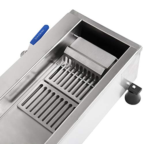 ALDKitchen Mini Donut Maker Commercial | Automatic Doughnut Machine | 3 Nozzles Set | No plug | Stainless Steel | 110V (300 pcs/h)