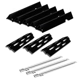 Tombili Replace Kits for Weber Genesis 2 Flavorizer Bars & Burer Tubes, Fits Genesis II E/S-310 315 325 335 Grill Parts, Porcelain Enameled Parts for Weber 66032 67489 67491