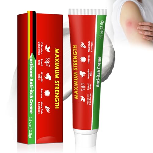 Lindert Juckreiz Creme für Insektenstiche, Salbe Sanfte Pflege Salbe, Effektive beruhigt Körper und Gesich, Beruhigung von juckender Haut