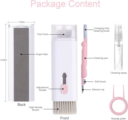 Sarjak 7 in 1 Electronic Cleaner kit - Keyboard Cleaner, Keyboard Cleaning Kit, Laptop Cleaner with Brush, Electronic Cleaner for... - Image 3