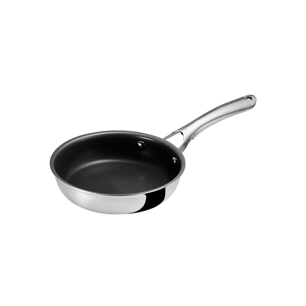 Commercial Chef 12 in Carbon Steel Skillet Non-Stick Frying Pan with Ceramic Coating CHCSS12