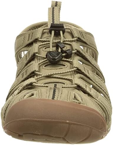 KEEN Men's Clearwater CNX Lightweight Water Sandals, Timberwolf/Timberwolf, 9.5 | Image 1